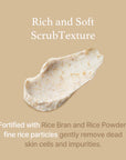 I’m From Rice Mask, a soft exfoliating mask made with rice powder and rice bran extract, designed to remove dead skin, firm pores, and nourish the skin