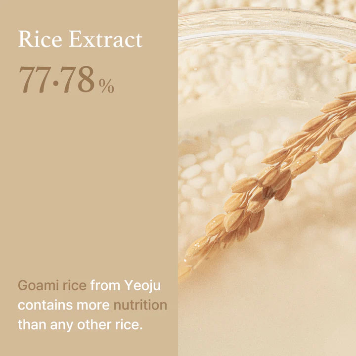 I’m From Rice Toner – a nourishing toner with Goami rice extract to hydrate, soften, and brighten skin, leaving it smooth and glowing