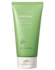 Innisfree Green Tea Foam Cleanser – 150g hydrating foam cleanser with Beauty Green Tea, gently cleansing and moisturizing skin while removing impurities