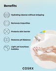 COSRX Low pH Good Morning Gel Cleanser – A gentle gel cleanser that hydrates, refines skin texture, and maintains pH balance