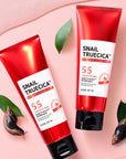 Some By Mi Snail Truecica Miracle Repair Low pH Gel Cleanser – Key ingredients like amino acids, ceramide, and black snail extract to strengthen, hydrate, and repair the skin barrier.