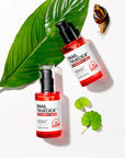 Some By Mi Snail Truecica Miracle Repair Serum – A lightweight serum with 89% snail truecica that repairs, soothes, and strengthens the skin, reducing dark spots and calming irritation.
