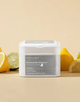 Close-up of ingredients in Mary & May Niacinamide Vitamin C Brightening Mask – Featuring Niacinamide, Vitamin C, six types of Hyaluronic Acid, and other skin-nourishing ingredients.
