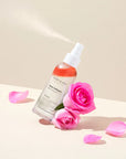 Mary & May Rose Collagen Mist Serum – A dual-layered mist in a 100ml bottle, featuring 10,000ppm Rosa Damascena Flower Water and Collagen, designed to hydrate and improve skin elasticity.