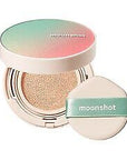 Moonshot Micro Calming Fit Cushion – A lightweight cushion foundation with SPF 50+ PA+++, offering natural, smooth coverage while calming and hydrating sensitive skin.