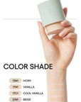 Laneige Neo Foundation Matte shade options –