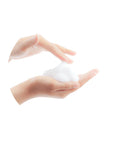 Close-up of the foam texture of Neogen A-Clear Soothing Foam Cleanser, showing its light and airy foam ideal for gentle cleansing and soothing sensitive skin.