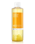 Neogen Real Flower Cleansing Water (Calendula) (300 ml) featuring real calendula petals floating inside the bottle, showcasing its gentle cleansing and soothing properties.