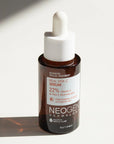 Neogen Dermalogy Real Vita C Serum (32 ml) displayed with its vibrant, citrus-inspired packaging, emphasizing its brightening and revitalizing properties with vitamin C and citrus extracts.