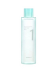 numbuzin toners Numbuzin No.1 Pure-Full Calming Herb Toner (300 ml) featuring a sleek, minimalistic bottle design with key calming herbs like Centella Asiatica, Houttuynia Cordata, and Licorice.