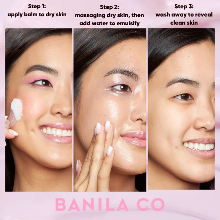 Banila Co Clean It Zero Cleansing Balm Original, perfect for all skin types, including sensitive skin, offering a gentle, hydrating cleanse with no oily residue