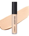 Peripera Double Longwear Cover Concealer, featuring a double powder formula for smooth, long-lasting coverage that effectively hides blemishes, dark circles, and imperfections.