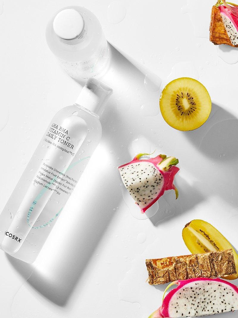 COSRX Refresh AHA BHA Vitamin C Daily Toner – A revitalizing toner with AHA, BHA, and Vitamin C to brighten and smooth skin