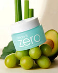 Banila Co Clean It Zero Cleansing Balm Revitalizing key ingredients: Resveratrol, Grape Seed Oil, Olive Oil, Hot Springs Water, and Vitamin E & C, working together to protect skin from aging and environmental stressors