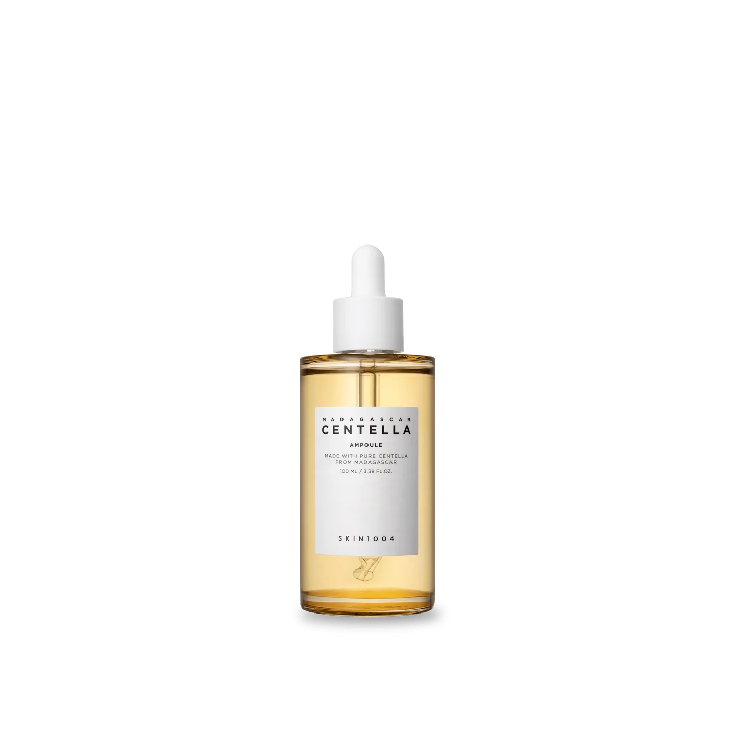 Skin1004 Madagascar Centella Asiatica Ampoule – Calming serum with Centella Asiatica extract for redness, acne, and irritation.