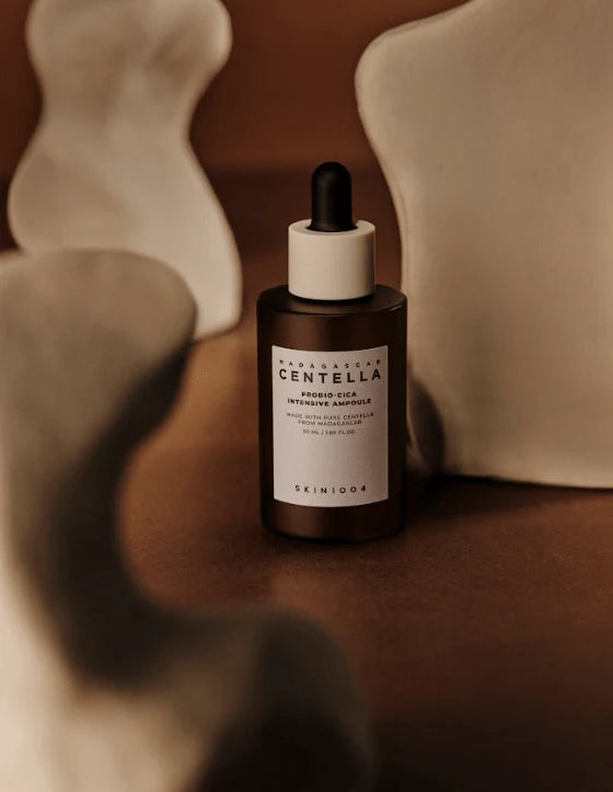 Skin1004 Probio-Cica Intensive Ampoule – A soothing and hydrating ampoule formulated with fermented Centella Asiatica and Ceramides to improve skin texture, tighten pores, and enhance your skin’s glow.