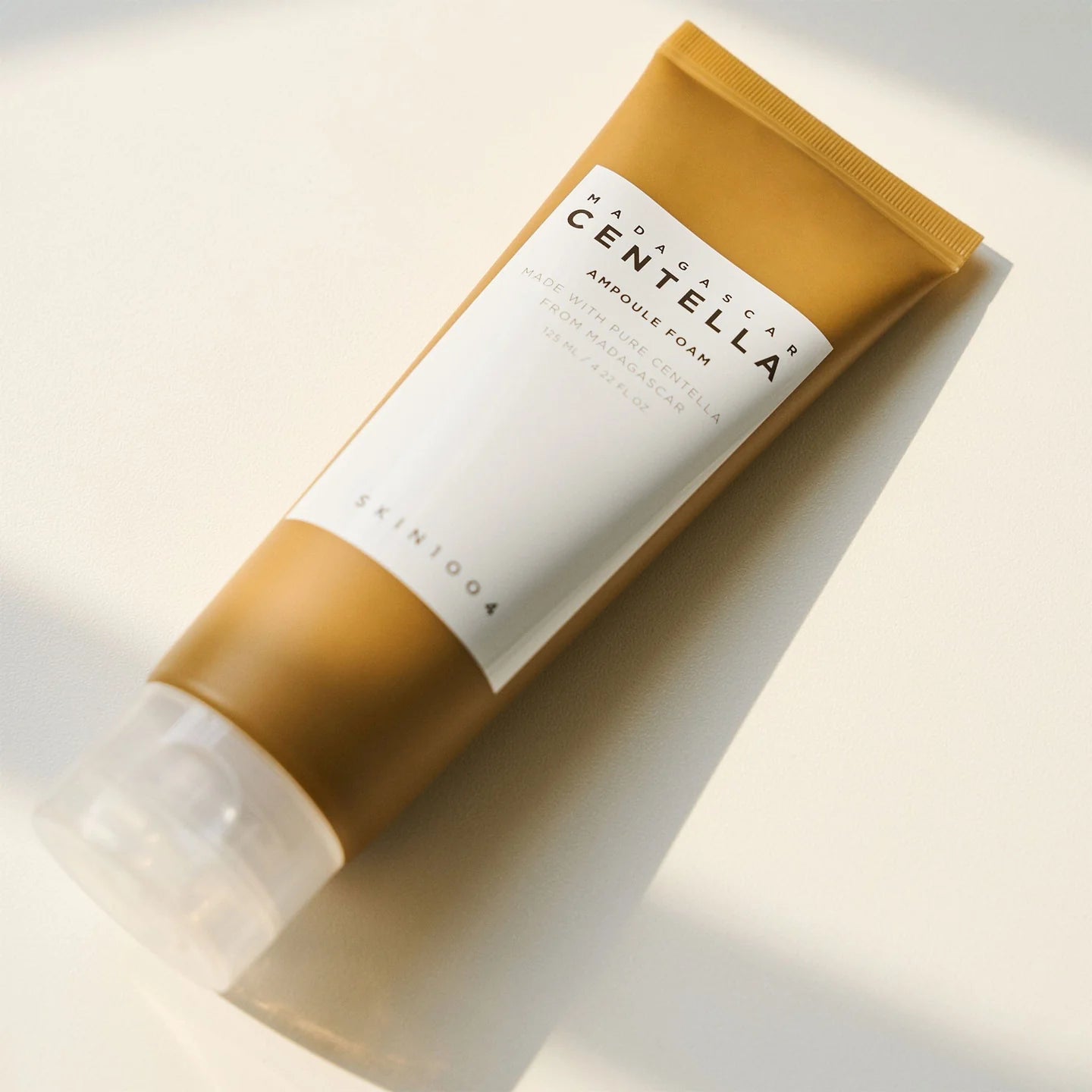 Skin1004 Madagascar Centella Ampoule Foam – Cruelty-free and PETA-certified packaging designed for gentle skin care routines.