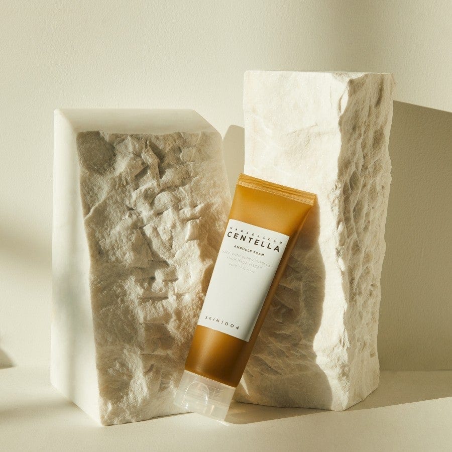 Skin1004 Madagascar Centella Ampoule Foam – Gentle, pH 5 cleanser with Centella Asiatica for calming and hydrating sensitive skin.
