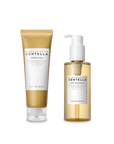 Skin1004 Double Cleansing Power Duo – Includes Madagascar Centella Light Cleansing Oil (200ml) and Centella Ampoule Foam (125ml) for gentle yet effective cleansing.