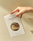 Skin1004 Madagascar Centella Watergel Sheet Ampoule Mask – 5 sheets per box, designed to deeply hydrate and soothe irritated skin with rich ampoule essence.