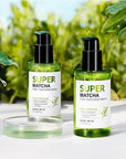 Some By Mi Super Matcha Pore Tightening Serum – A lightweight serum formulated with 93% matcha water to control oil, tighten pores, and hydrate the skin, perfect for oily and large pores.