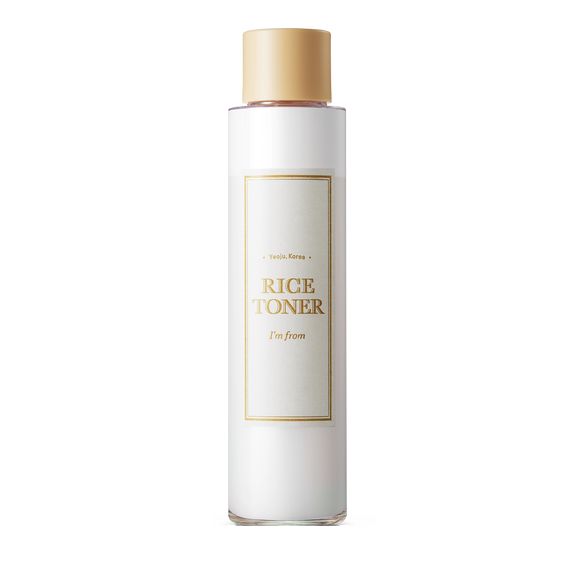 I’m From Rice Toner with 77.78% Goami rice extract for hydrating, brightening, and smoothing dry, dull skin