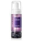 Neogen Dermalogy Real Fresh Foam Blueberry (150 ml) showing the sleek bottle with vibrant blueberry design, emphasizing its natural ingredients and gentle formula.