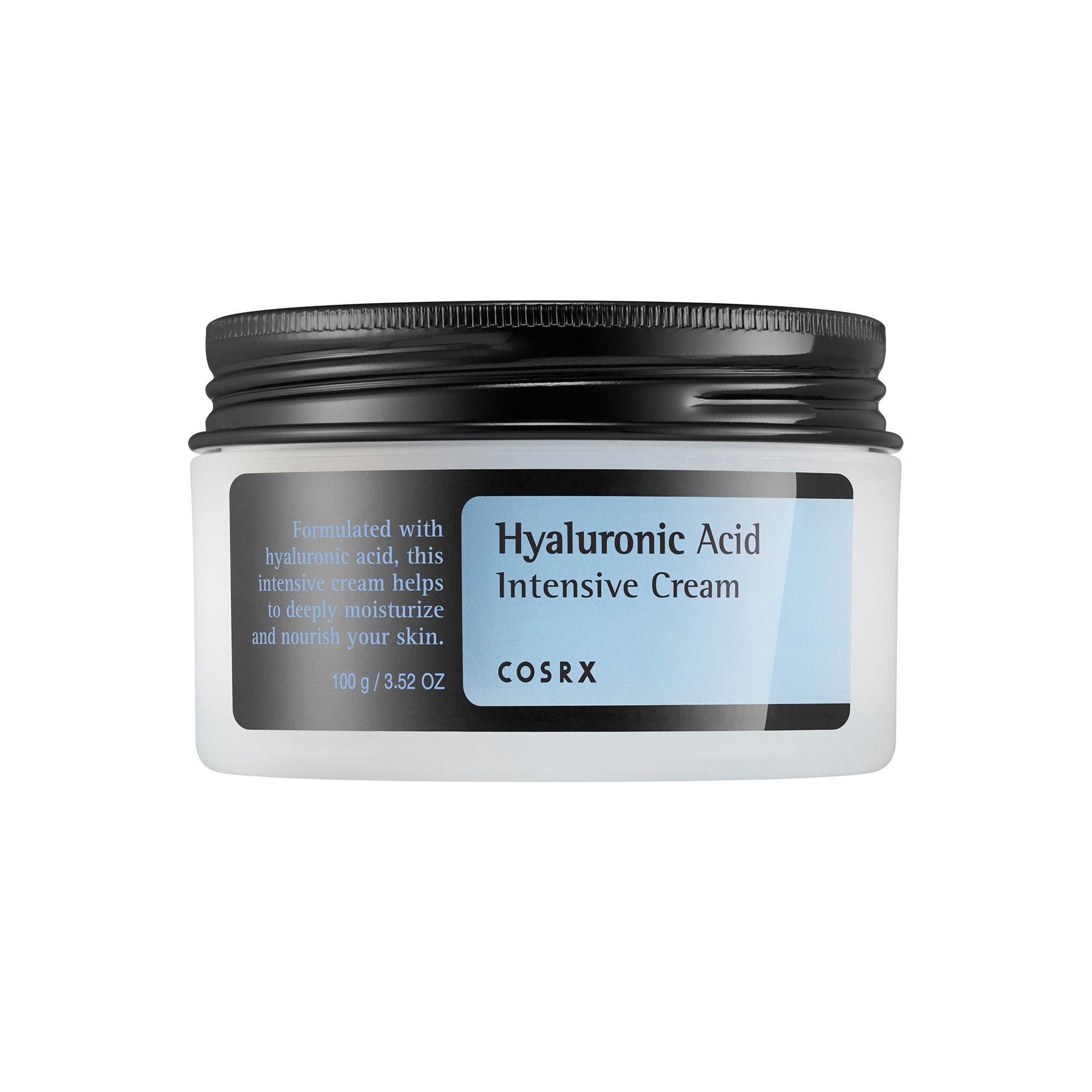 COSRX Hyaluronic Acid Intensive Cream – Lightweight, non-greasy moisturizer that hydrates and plumps skin for a smooth, radiant finish