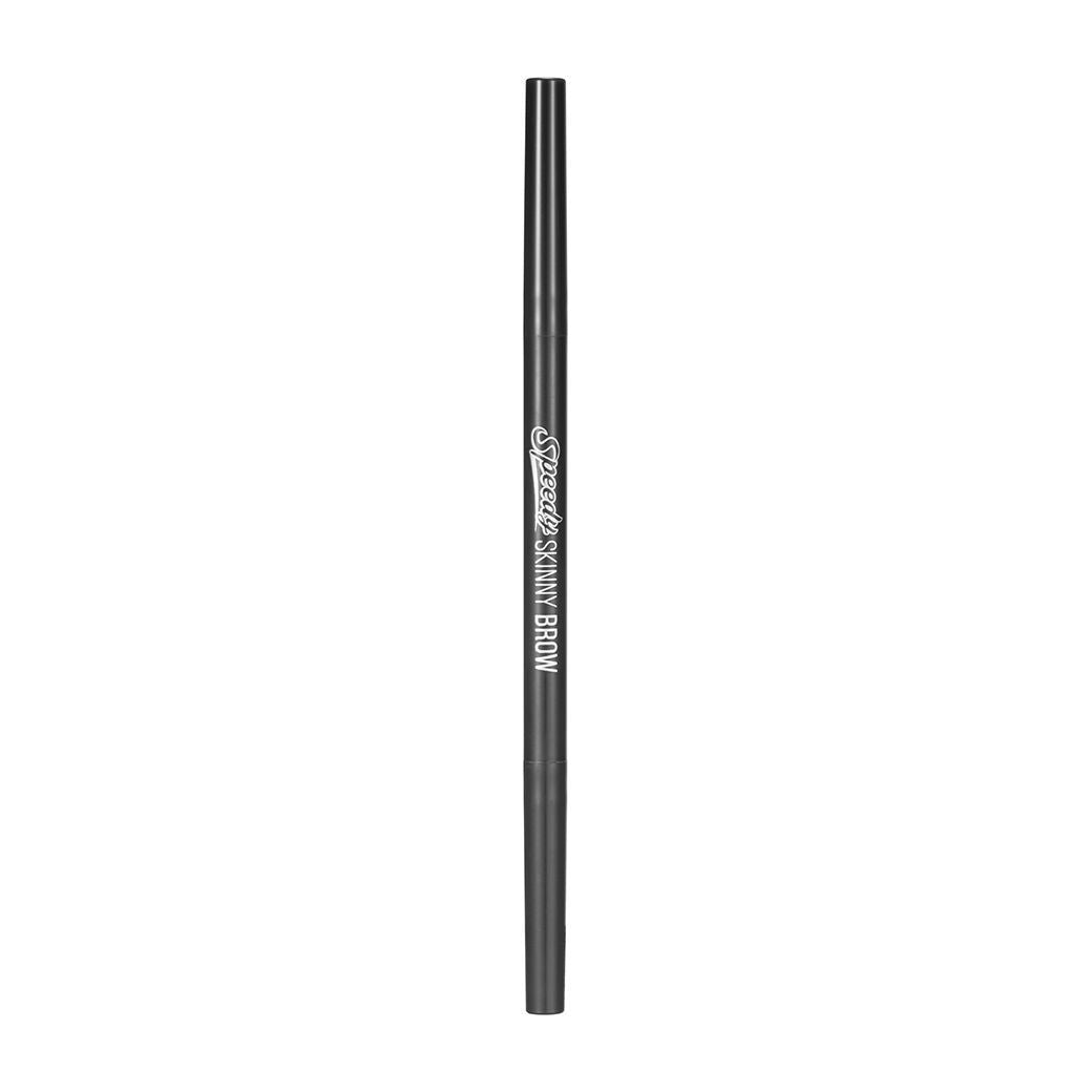 Peripera Speedy Eyebrow Auto Pencil with a sleek, easy-to-use design. Available in two shades: Black Brown and Gray Brown. The pencil creates natural-looking, long-lasting brows with a smooth, soft finish.