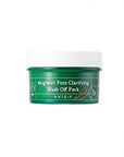 AXIS-Y Mugwort Pore Clarifying Wash Off Pack: A soothing, pore-clearing clay mask formulated with mugwort, adzuki beans, and lotus to target oily skin, clogged pores, and irritation caused by mask use
