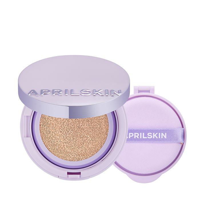 Aprilskin Ultra Slim Cushion with full coverage and lightweight formula for a natural, mask-proof finish