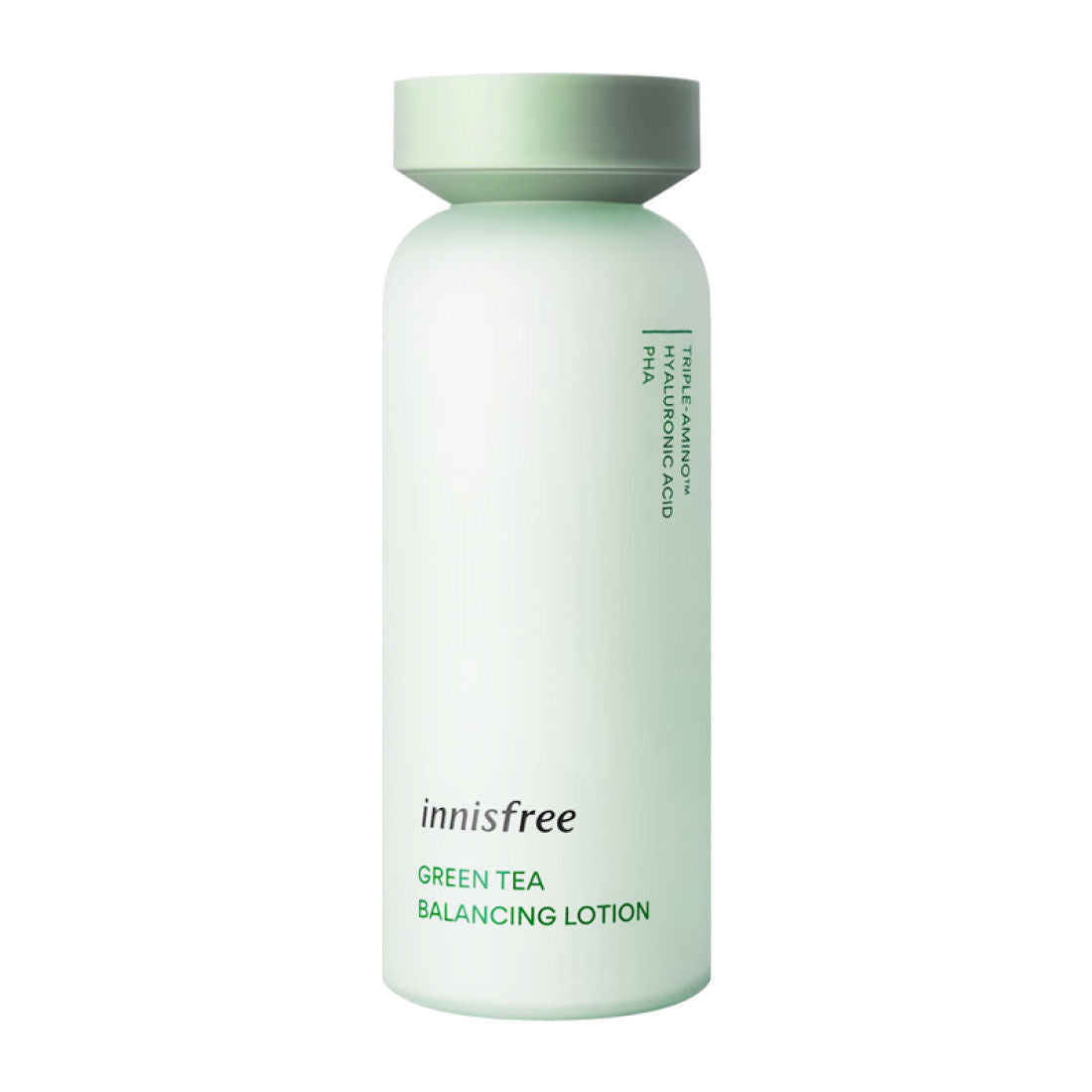 Innisfree Green Tea Balancing Lotion – 160ml lightweight lotion with green tea extract and hyaluronic acid to hydrate, soothe, and balance skin