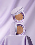 Aprilskin Ultra Slim Cushion provides full coverage while feeling lightweight on the skin for a natural finish