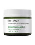 Innisfree Derma Green Tea Probiotics Cream – 50g jar with fermented green tea probiotics, nourishing and repairing the skin barrier for lasting hydration