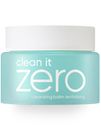 Banila Co Clean It Zero Cleansing Balm Revitalizing 100ml, balm-to-oil formula with powerful antioxidants like Resveratrol and Grape Seed Oil, perfect for removing makeup while combating signs of aging and revitalizing skin