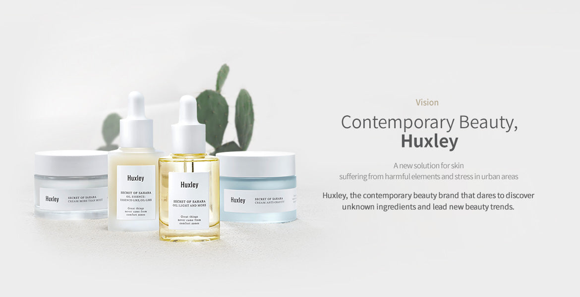 Huxley korean skincare products