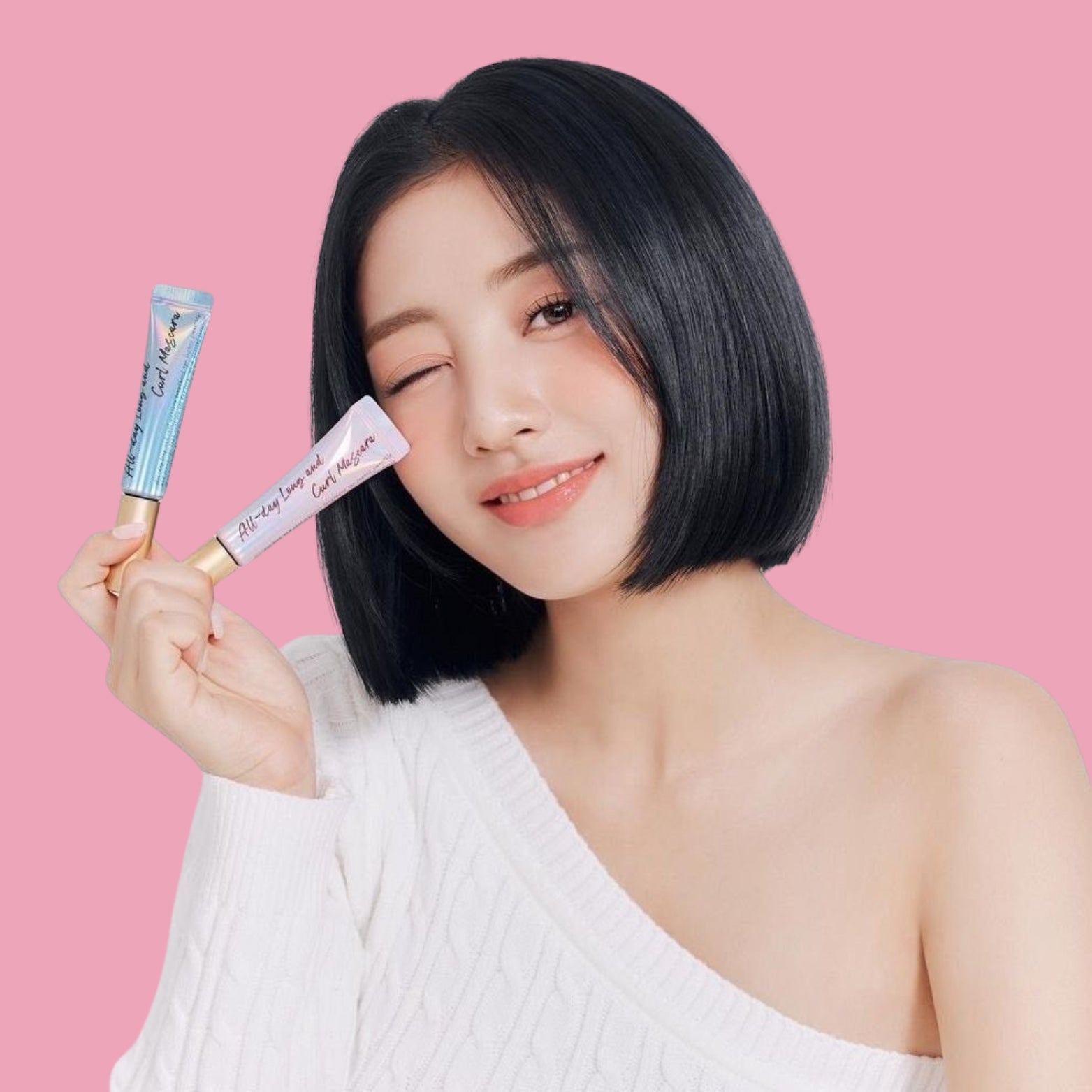 Korean beauty and korean makeup for eye fixer products 