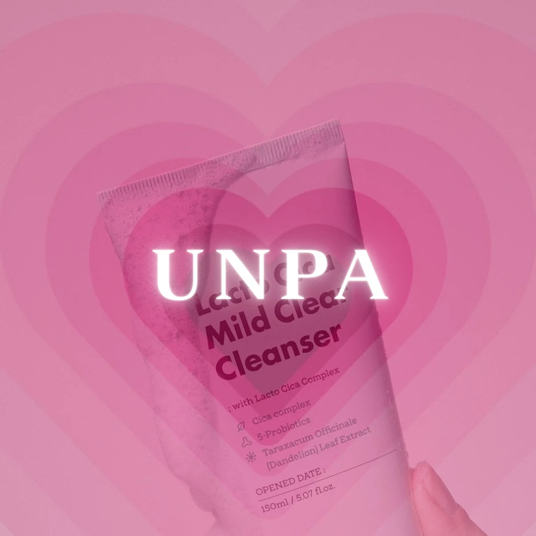 Unpa Korean skincare products