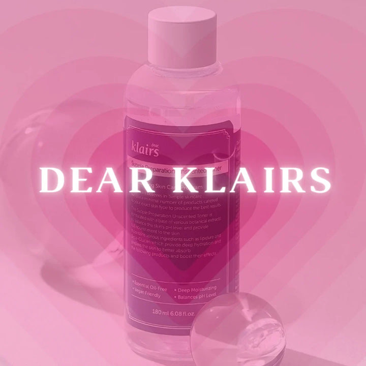 Dear Klairs korean skincare