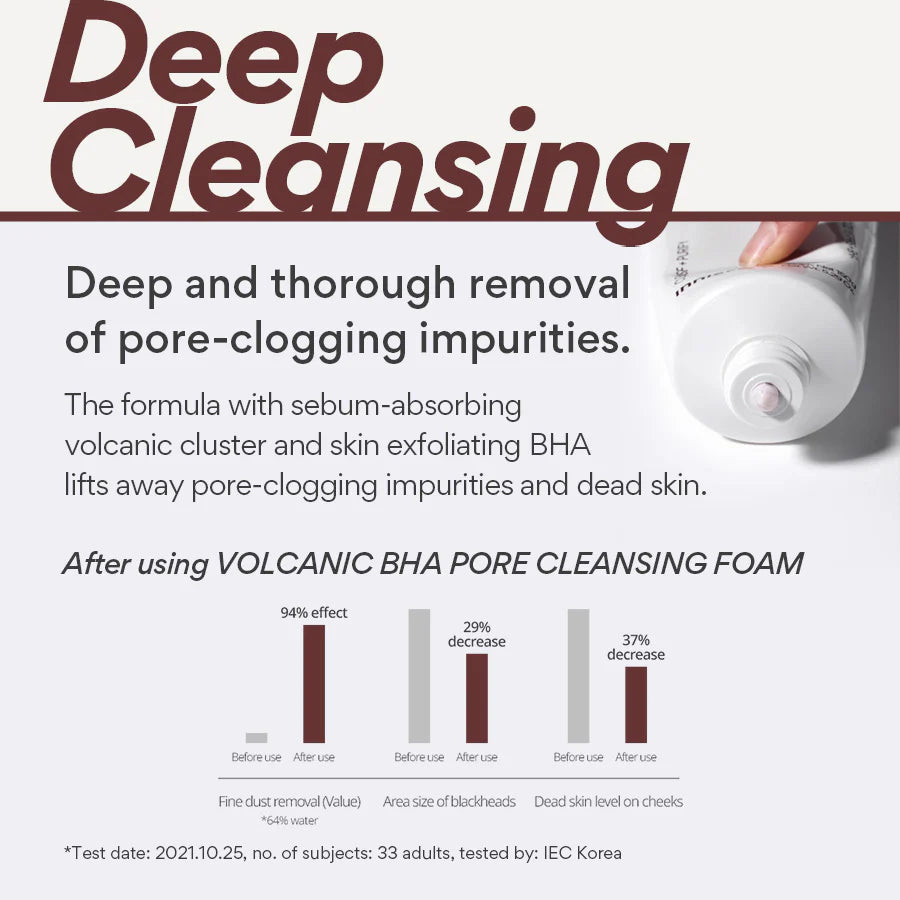 Innisfree Volcanic Pore BHA Cleansing Foam