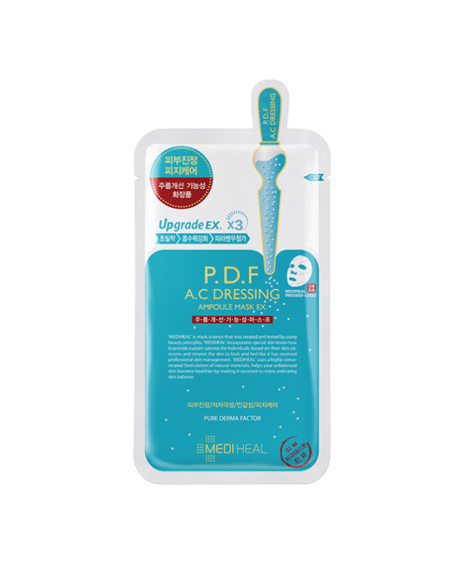 Mediheal P.D.F Ac Dressing Ampoule Mask EX