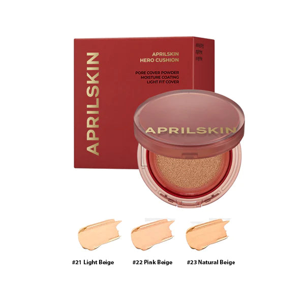 HERO CUSHION 21 LIGHT BEIGE (Refill Set)