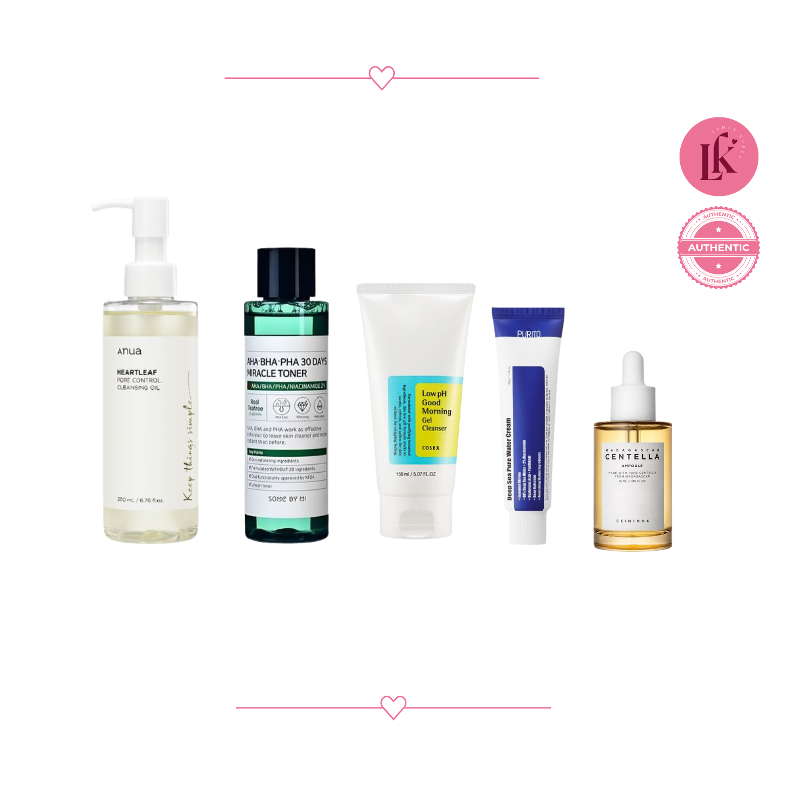 Korean Skincare routine for combination skin