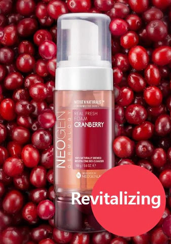 NEOGEN DERMALOGY Real Fresh Foam Cleanser Cranberry 5.6 oz/ 160g
