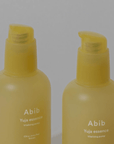 Abib Yuja Essence Vitalizing Pump – hydrates and refreshes with the power of Yuja extract, leaving skin clear and glowing