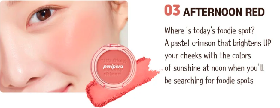 Peripera Pure Blushed Sunshine Cheek