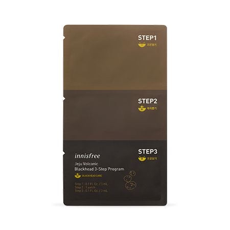 Innisfree Jeju Volcanic Blackhead - 3 Steps Program