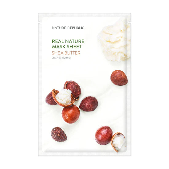 Nature Republic Real Nature Mask Sheet- Shea Butter