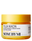 Some By Mi Yuja Niacin Brightening Sleeping Mask – Overnight mask with Yuja extract and Niacinamide to brighten, even skin tone, and provide intense hydration while you sleep.
