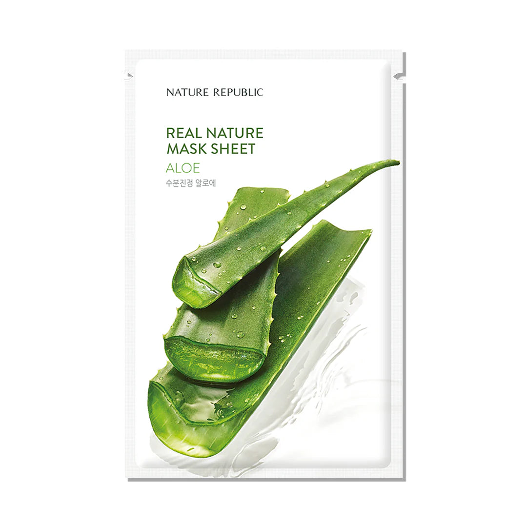 Nature Republic Real Nature Mask Sheet 5 types